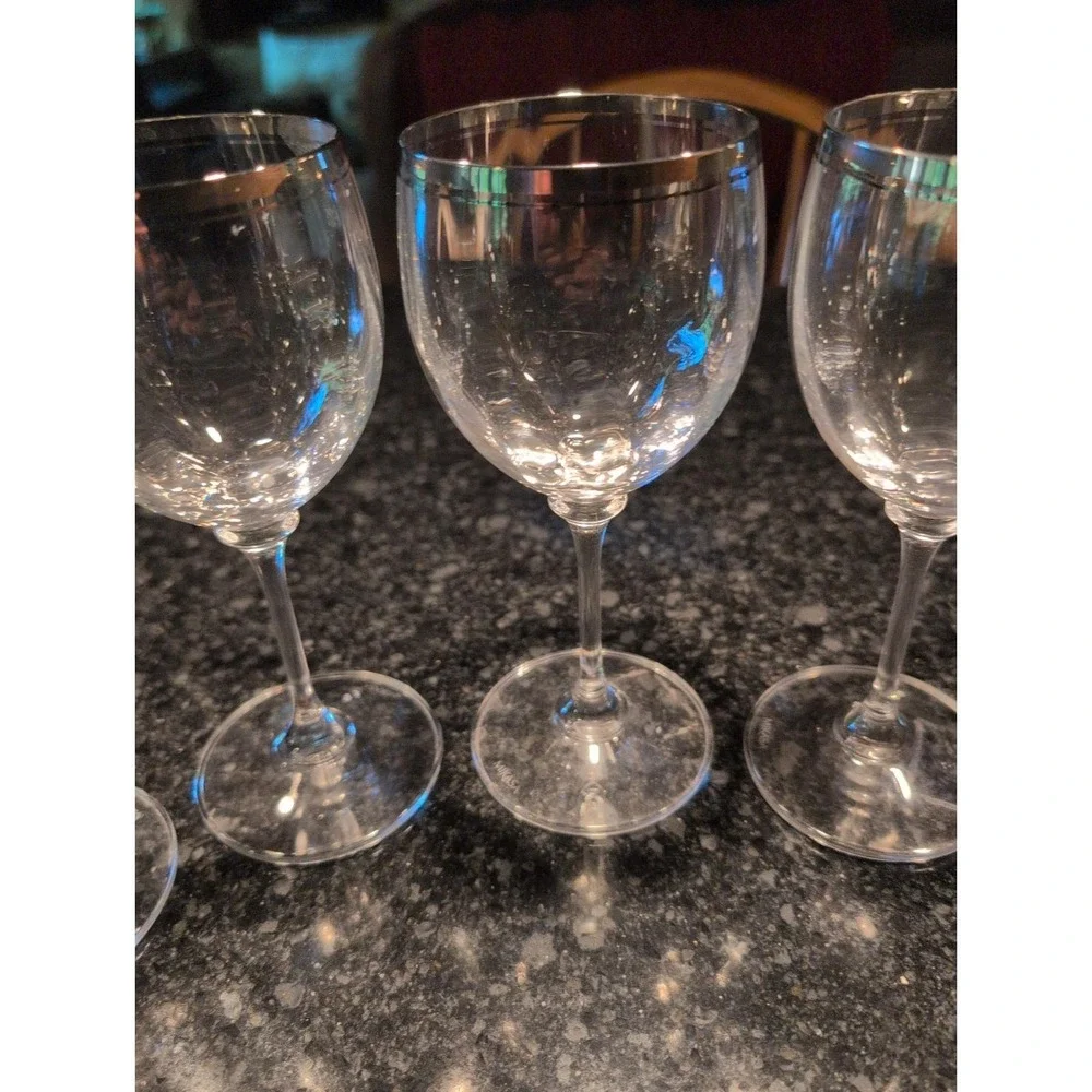 Vtg Mikasa Crystal Stephanie Water Goblet 7 1/2